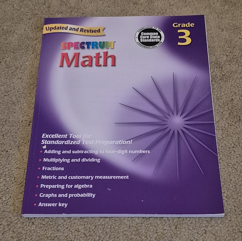 Bundle Spectrum Reading and Math Workbooks - Picture 4 of 7
